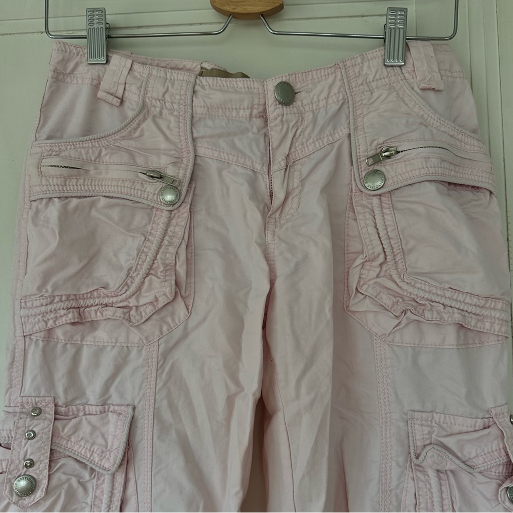 Abercrombie and fitch vintage pink cargo pants